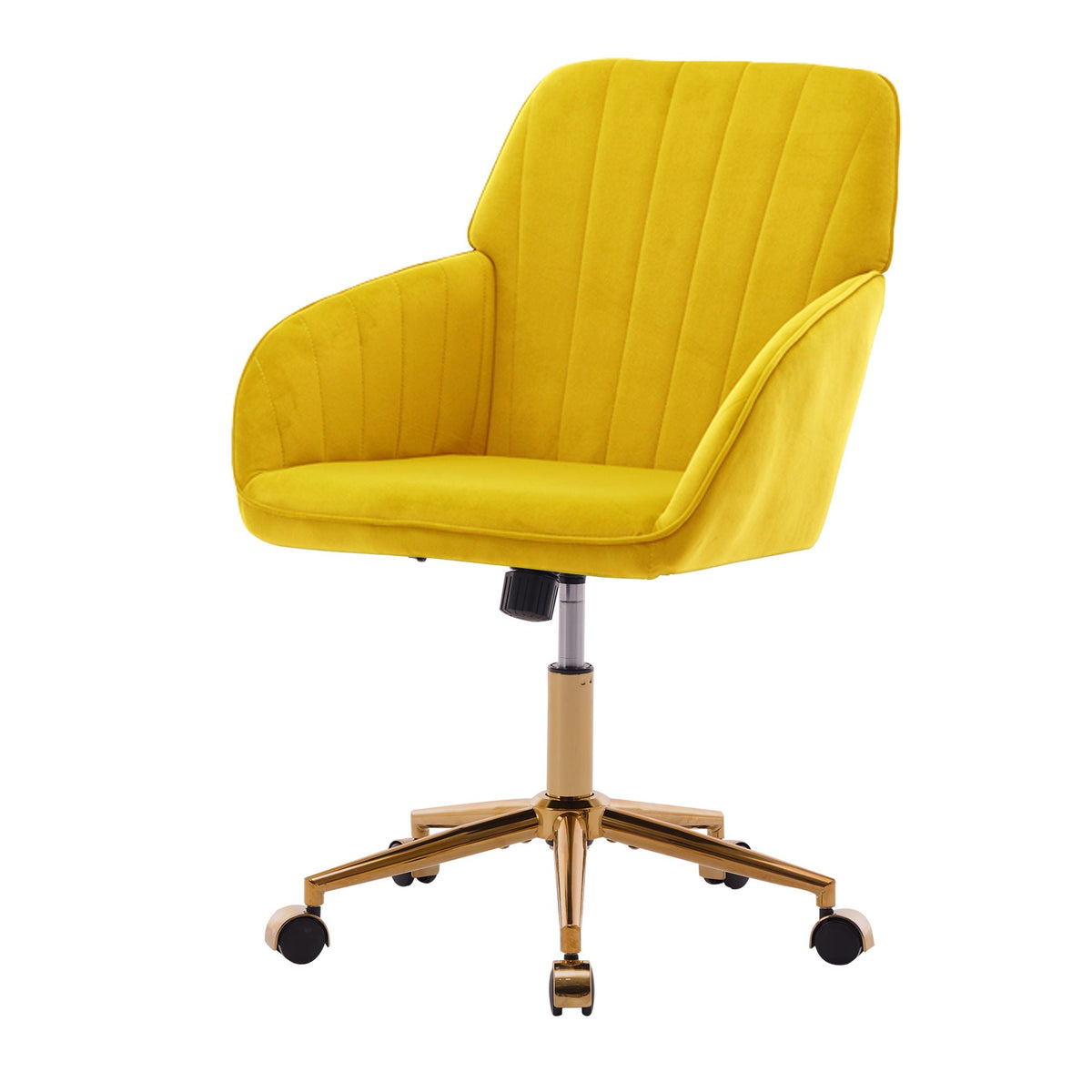 Ergonomic Swivel Office Chair with Memory Foam Seat - Multiple Colors