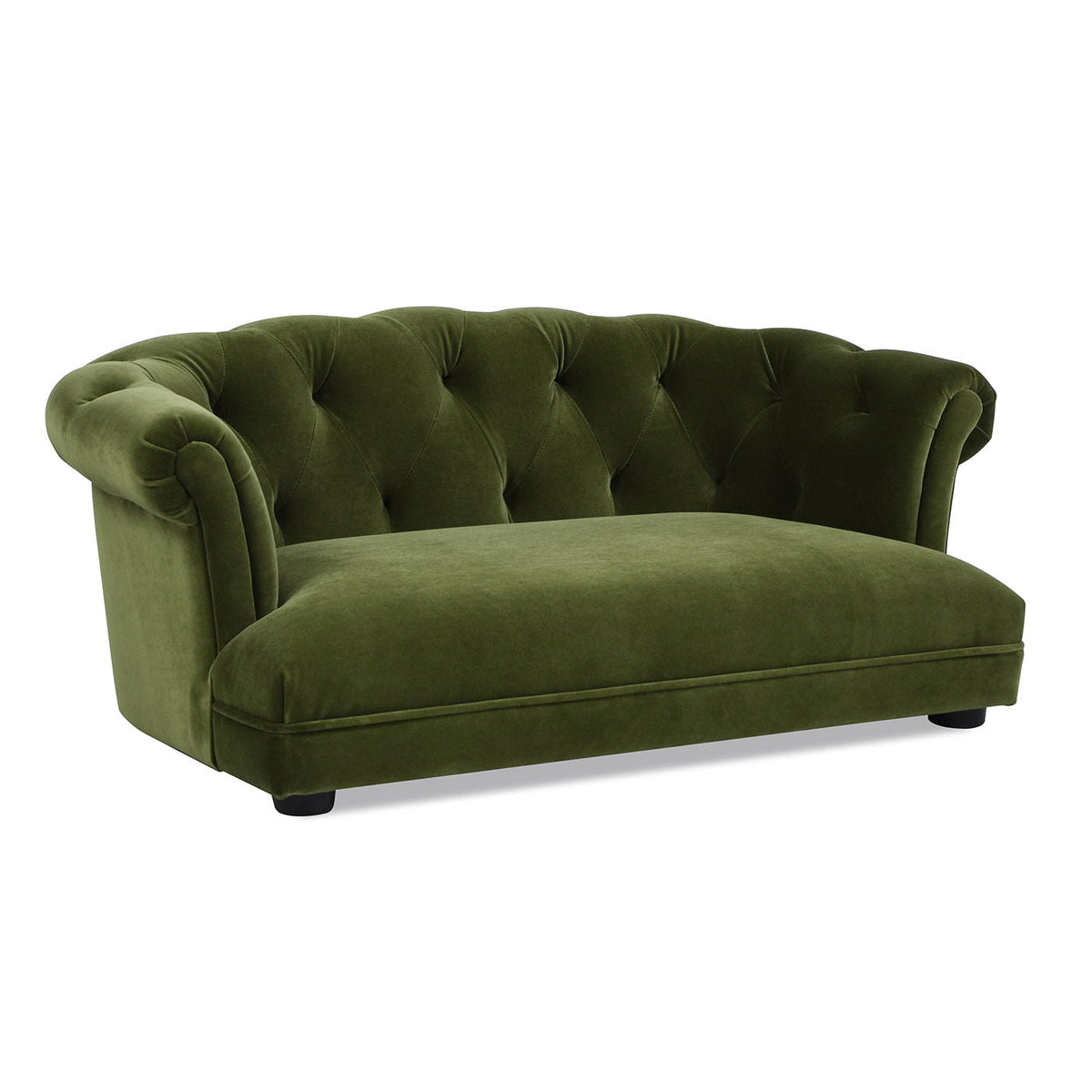 Chesterfield Dog Sofa Bed with High-Performance Upholstery - Medium