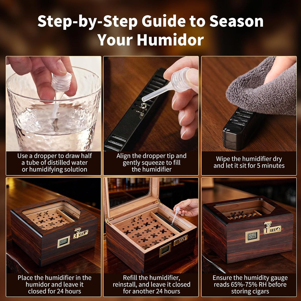 Cigar Humidor Box