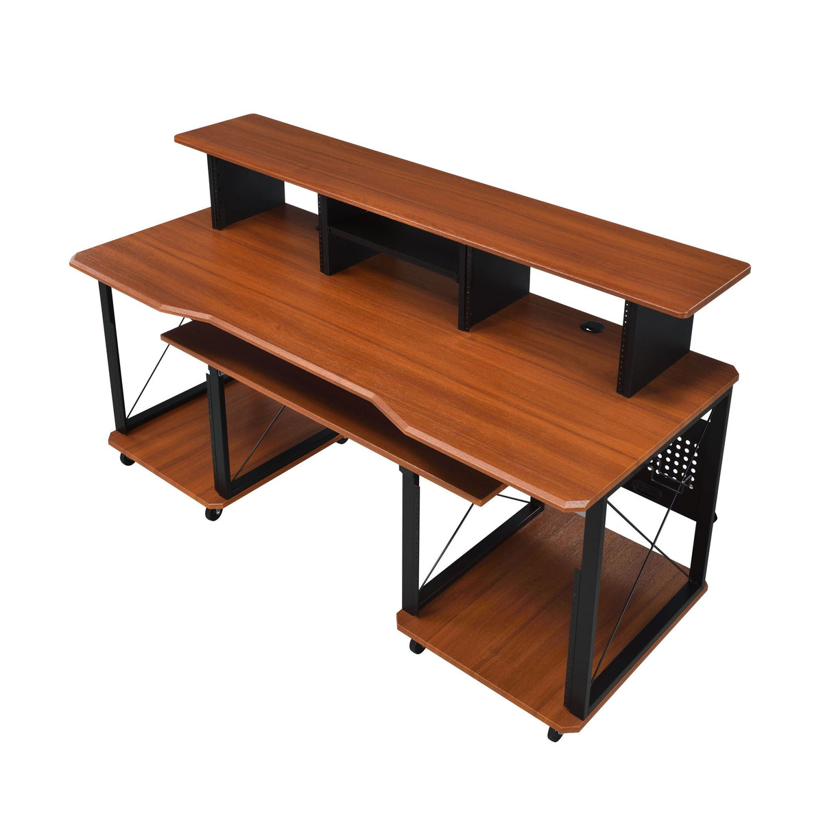 Music Desk with Multiple Storage and Cable Management