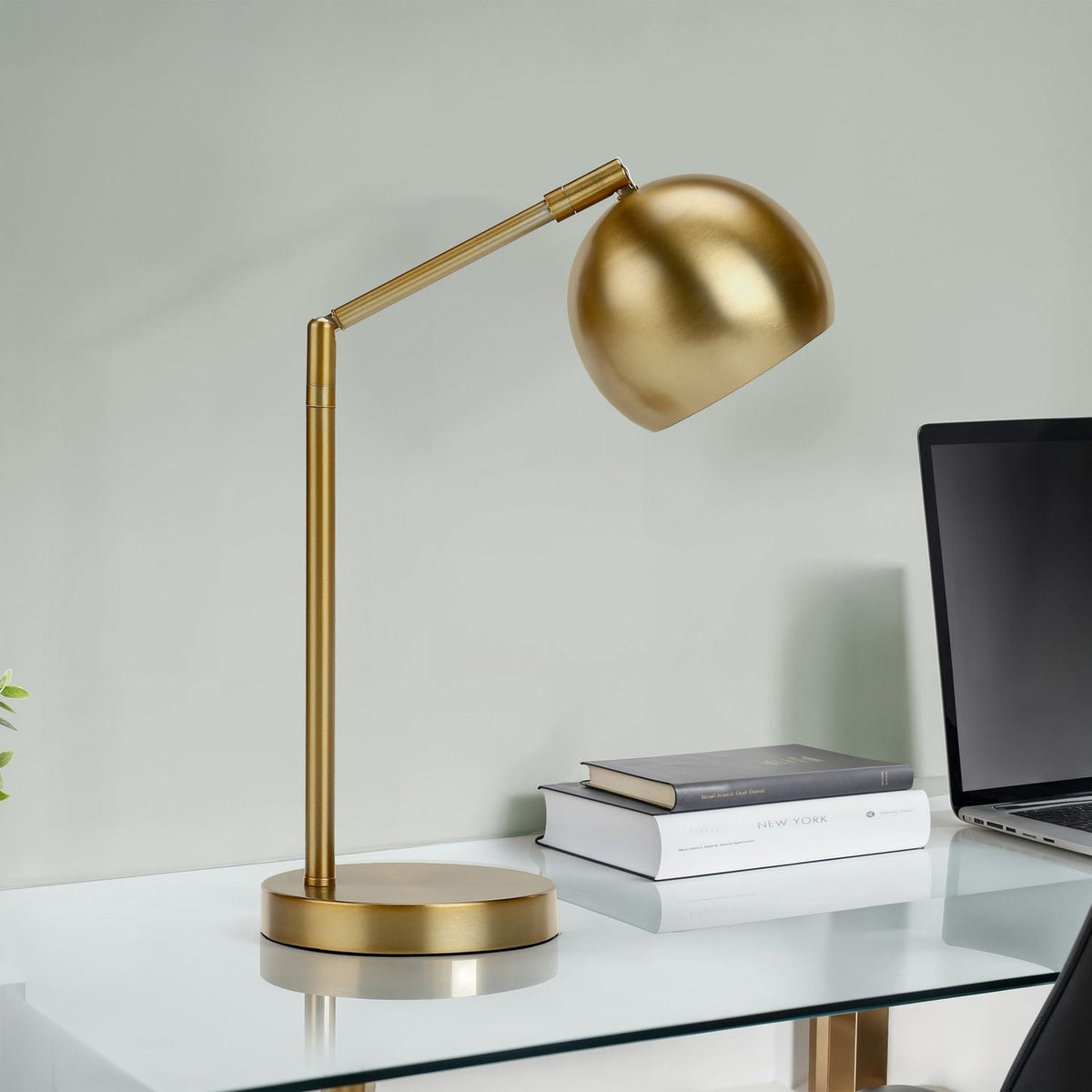 Contemporary Table Lamp – Gold