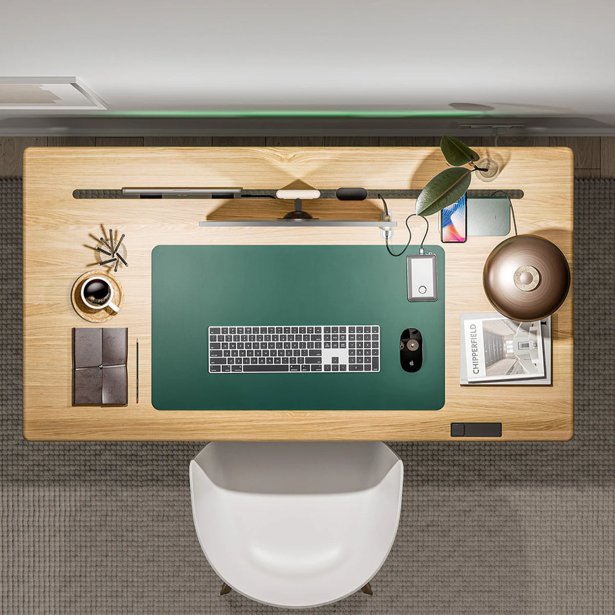 Transform Your Workspace with the Tenon Smart Adjustable Desk - Effortless Style and Functionality