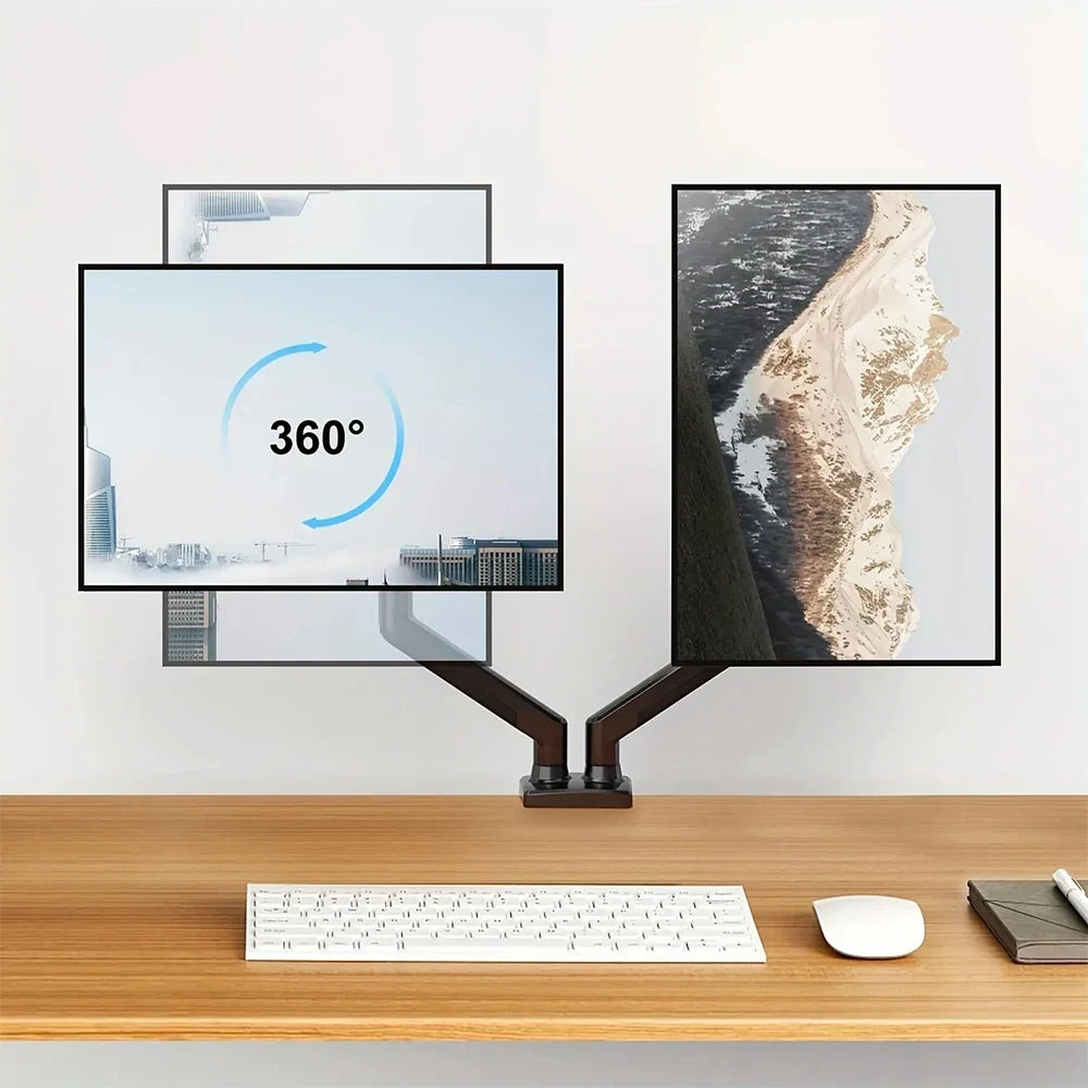 Adjustable Dual Monitor Desk Mount