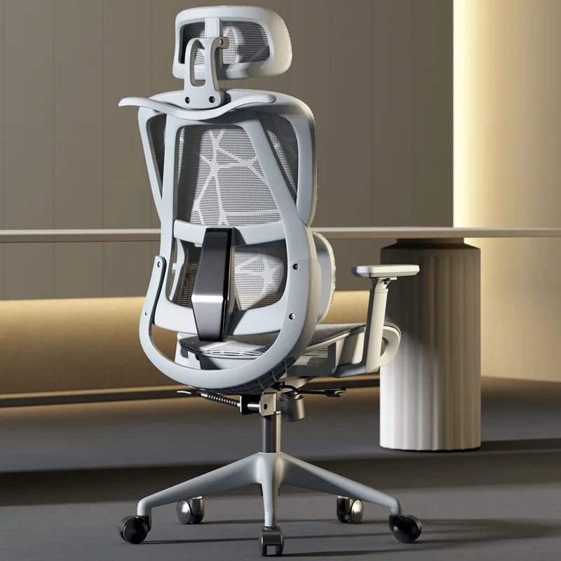 Mesh Office Chair with Lumbar Support & Armrests