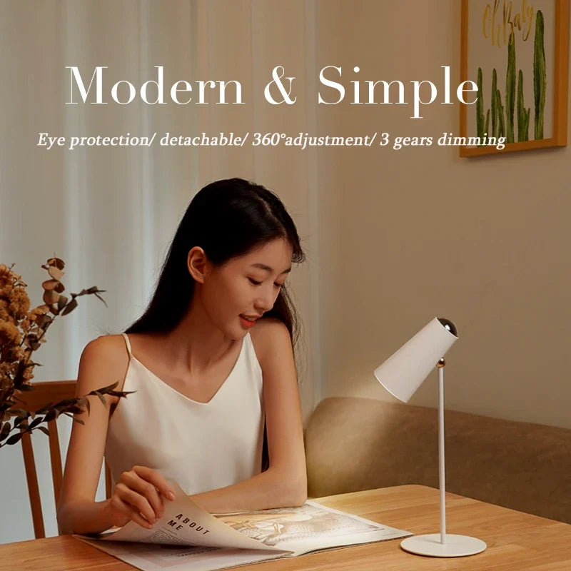 Lessdot 4-in-1 Rechargeable Reading Lamp