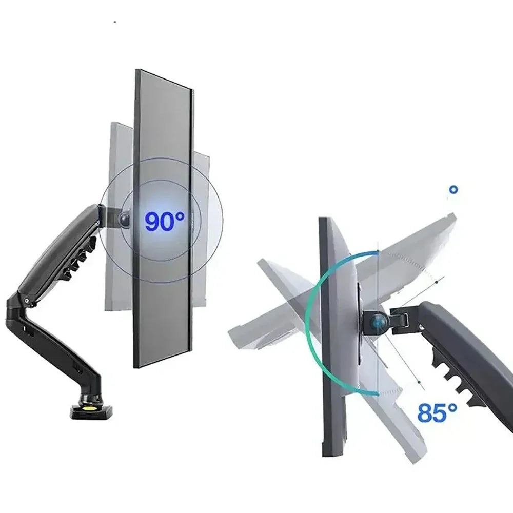 NB F80 Gas Spring Monitor Arm