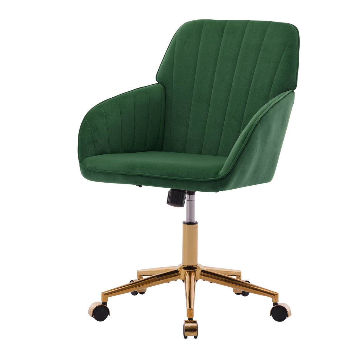 Ergonomic Swivel Office Chair with Memory Foam Seat - Multiple Colors