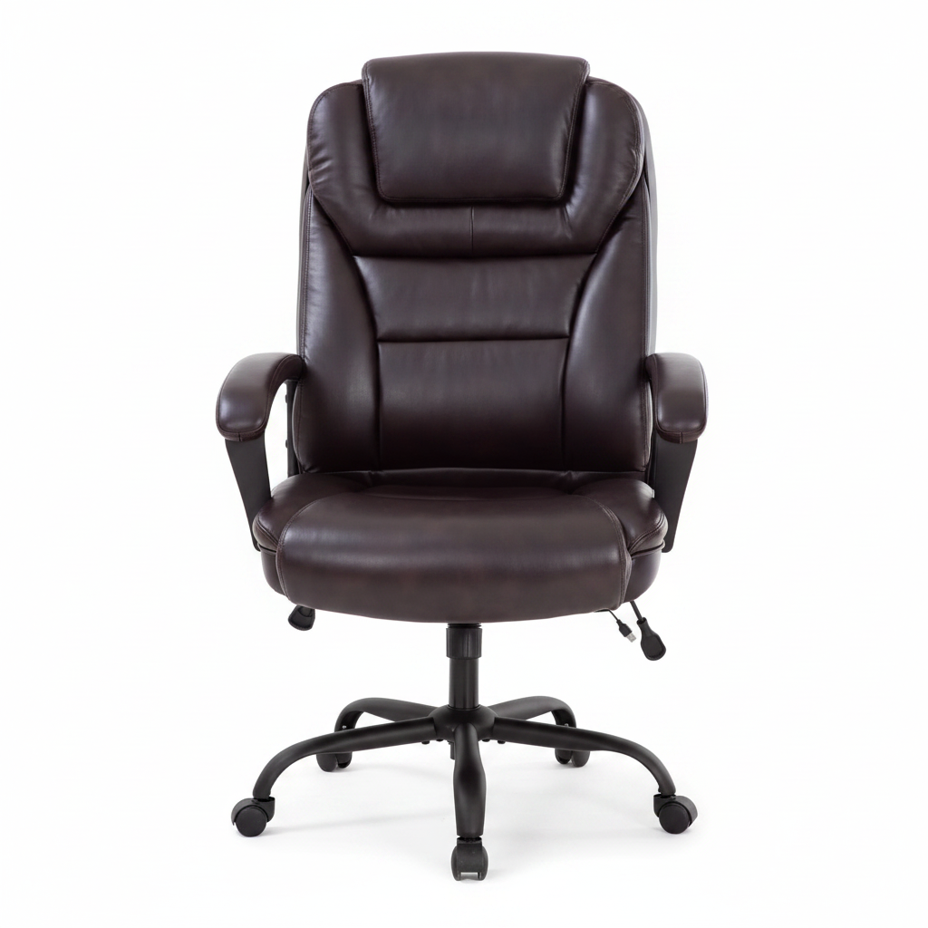 Heavy-Duty Big & Tall Office Chair with Lumbar Support — 500 lb Capacity