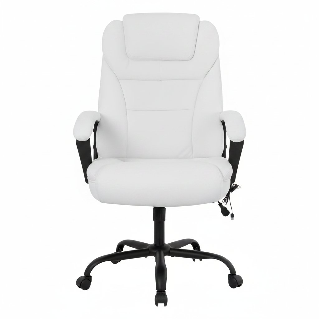 Big & Tall High-Back Executive Office Chair with Lumbar Support — 500 lb Capacity