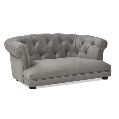 Chesterfield Dog Sofa Bed with High-Performance Upholstery - Medium