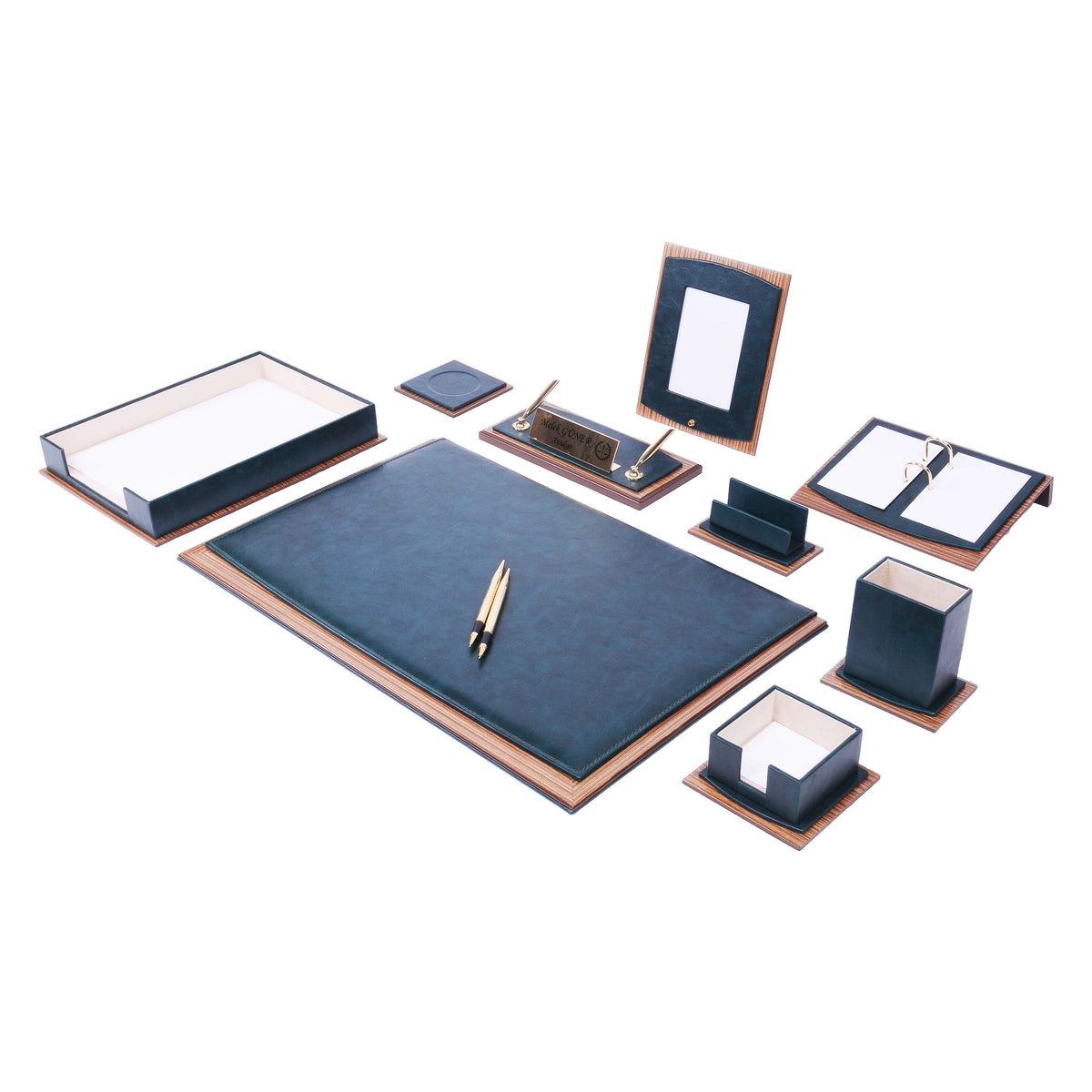 MOOG Star Leather Desk Set