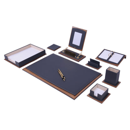 MOOG Star Leather Desk Set