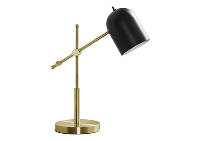 Contemporary Brass Metal Lamp – Gold