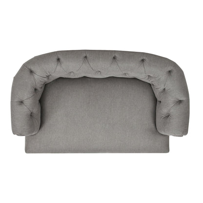 Chesterfield Dog Sofa Bed with High-Performance Upholstery - Medium