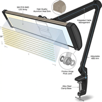 2300 Lumens Ultra Bright LED Desk Lamp – Professional Eye Care Task Light 5 Level Adjustable Brightness & Color Temperature, for Home Office, Architecture, Beauty (CCT, Dimming, Black) — How It Works