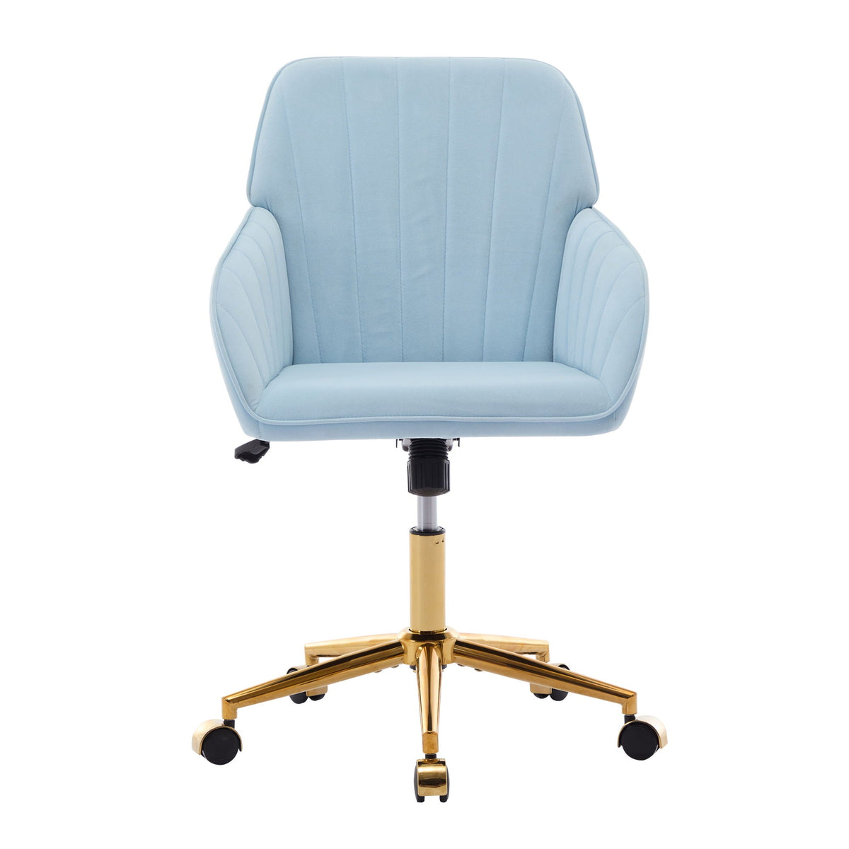 Ergonomic Swivel Office Chair with Memory Foam Seat - Multiple Colors
