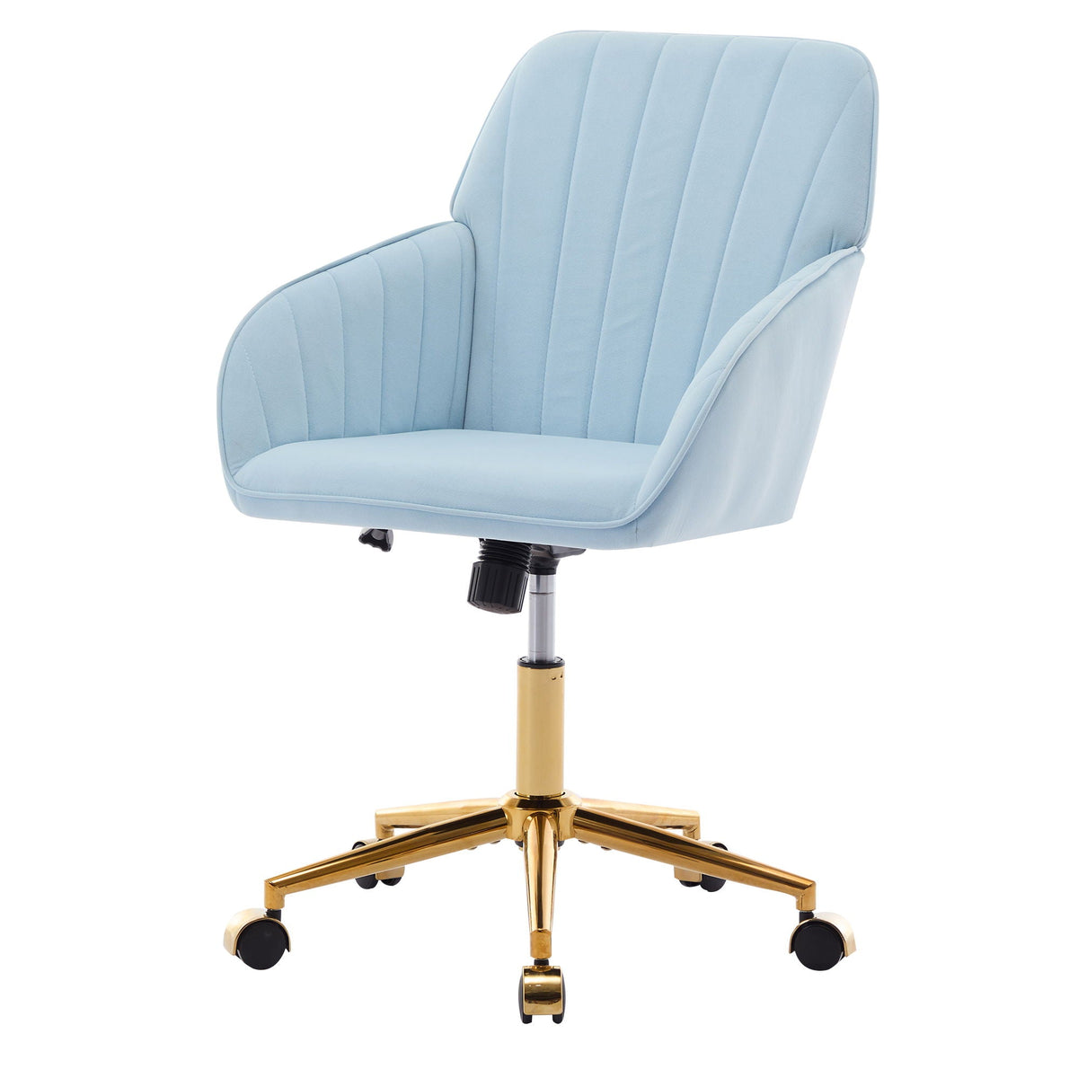 Ergonomic Swivel Office Chair with Memory Foam Seat - Multiple Colors