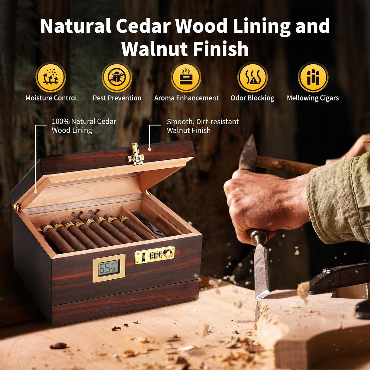 Cigar Humidor Box