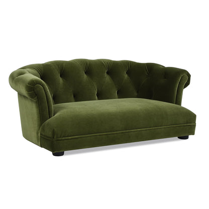 Chesterfield Dog Sofa Bed with High-Performance Upholstery - Medium