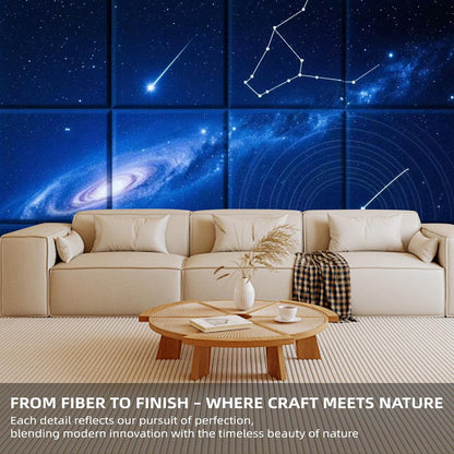 12 Pack Self-Adhesive Acoustic Wall Panels,48X36 In