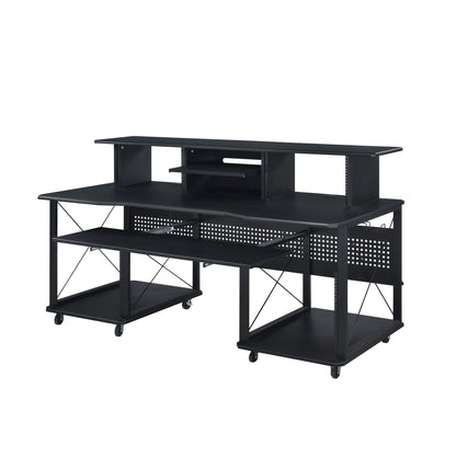 Music Desk with Multiple Storage and Cable Management