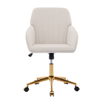 Ergonomic Swivel Office Chair with Memory Foam Seat - Multiple Colors