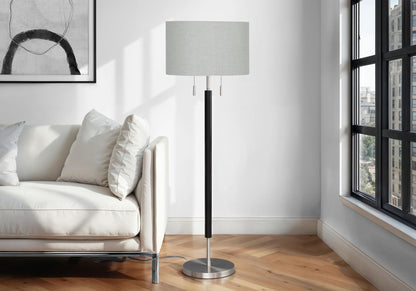 Contemporary Floor Lamp- Black