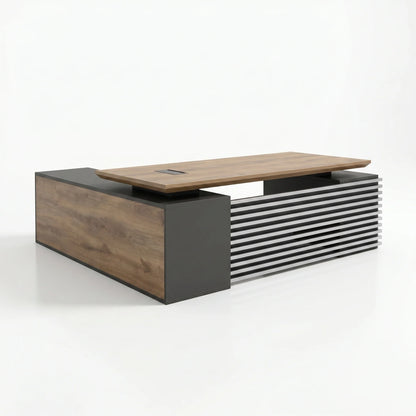 Tribeca Fluted Executive Desk