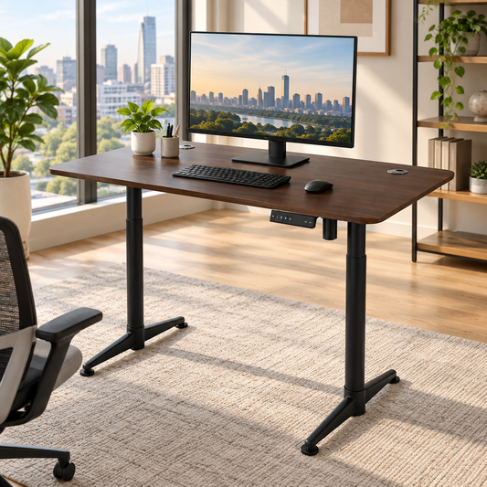 Apexdesk Vortex M Series 55" X 27" Height Adjustable Desk
