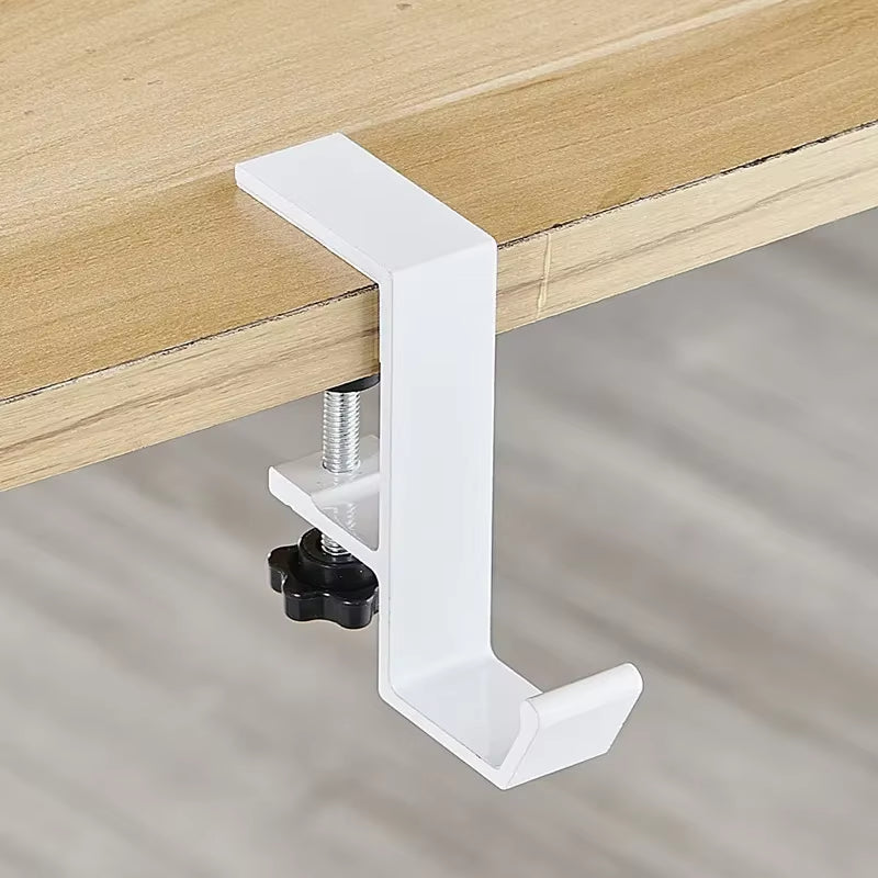 1/2Pc Adjustable Desk Edge Hook Gaming Headset Desk Hanger Backpack Storage Hanging Hook Holder Punch-Free Home Office Organizer