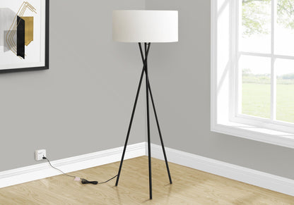 Contemporary Floor Lamp - Black