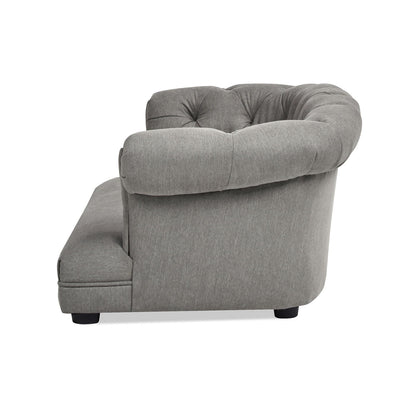 Chesterfield Dog Sofa Bed with High-Performance Upholstery - Medium