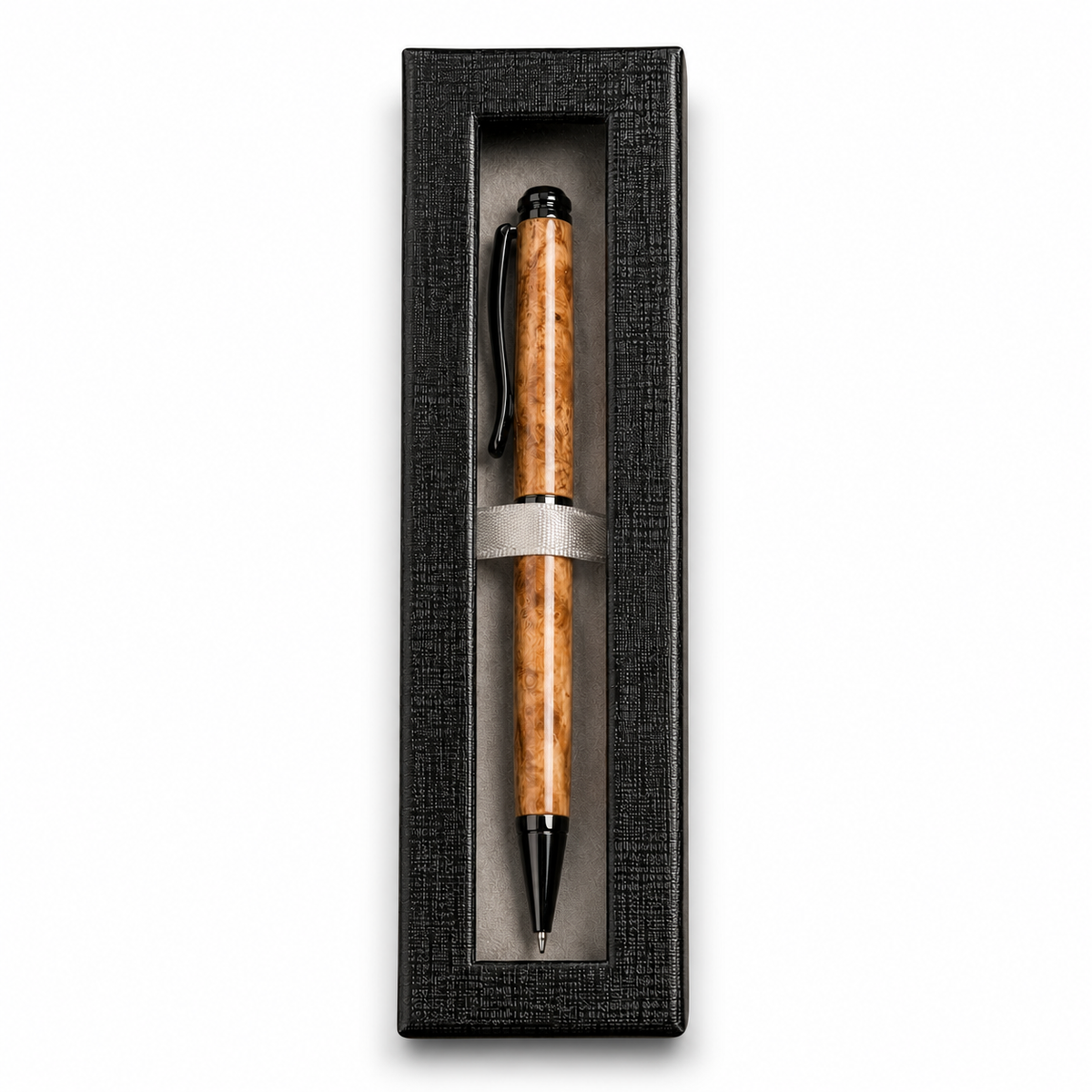 Handcrafted Maple Burl Wood Pen