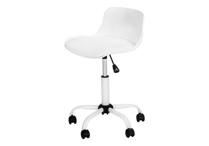 Ergonomic Faux Leather Office Chair with Adjustable Height & Swivel Base