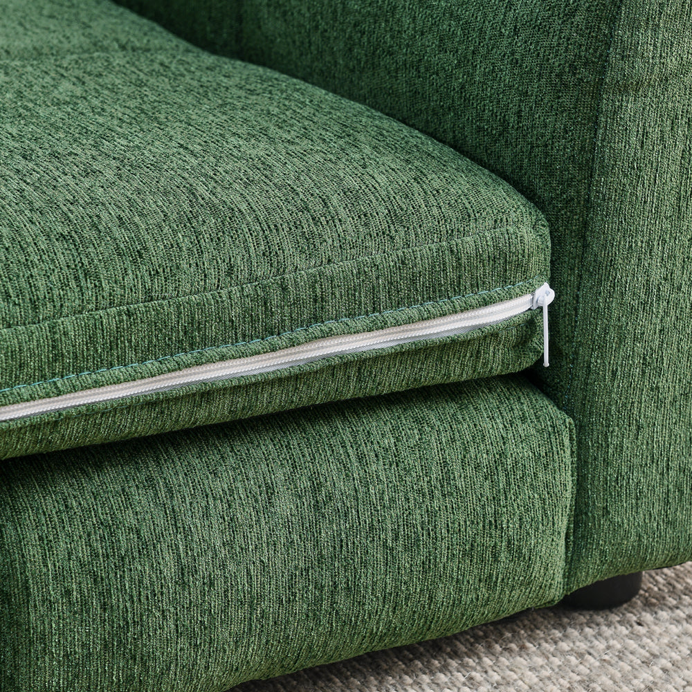 Large Dog Bed with Bolstered Sides – Olive Green