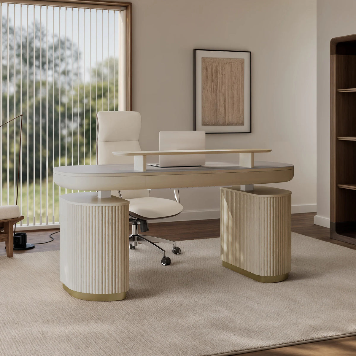 Opal Executive Office Desk (66"X29")