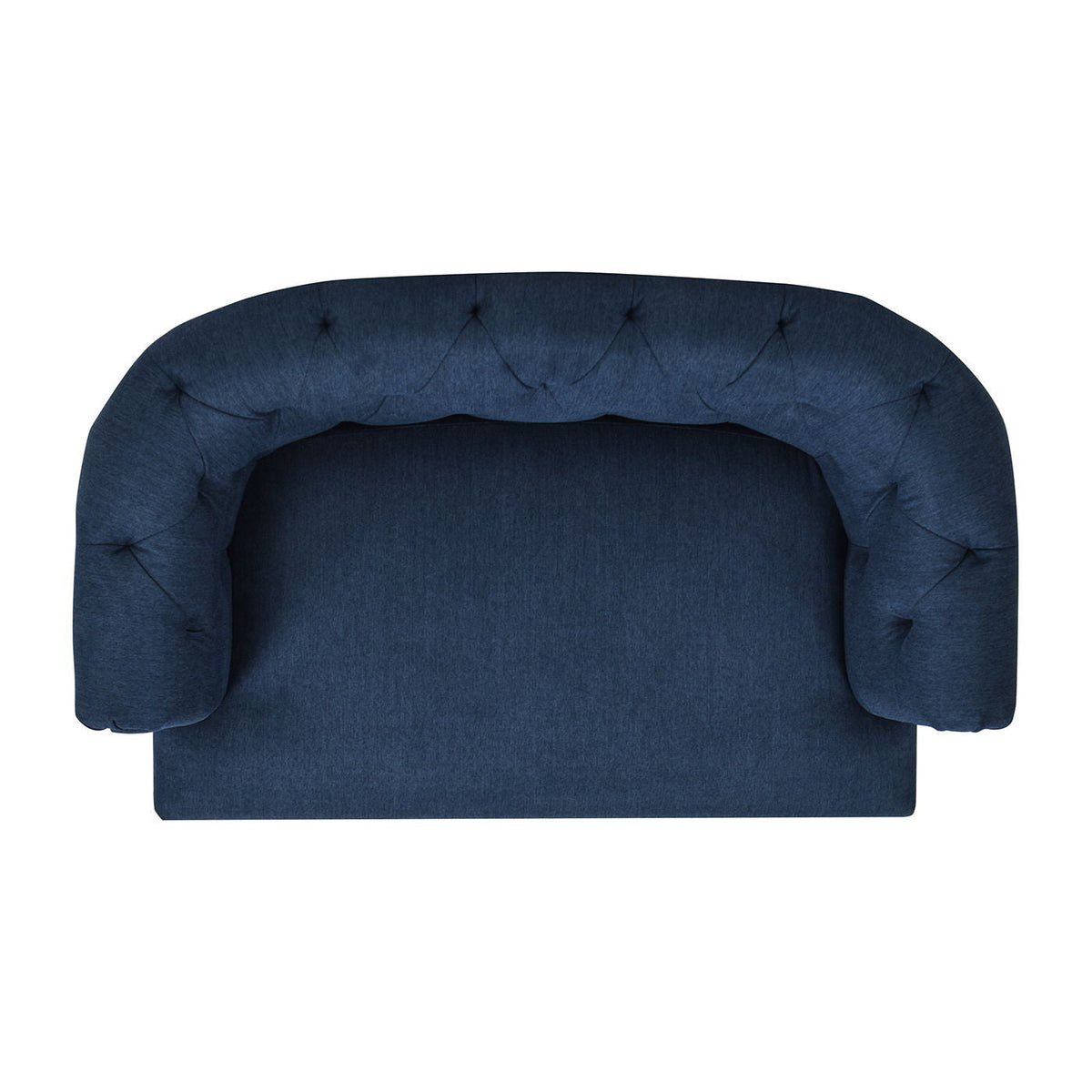 Chesterfield Dog Sofa Bed with High-Performance Upholstery - Medium