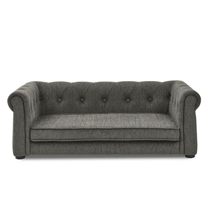 Modern Elegant Rectangle Pet Bed with Elevated Design - Multiple Colors