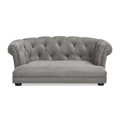 Chesterfield Dog Sofa Bed with High-Performance Upholstery - Medium