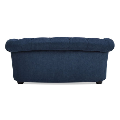 Chesterfield Dog Sofa Bed with High-Performance Upholstery - Medium