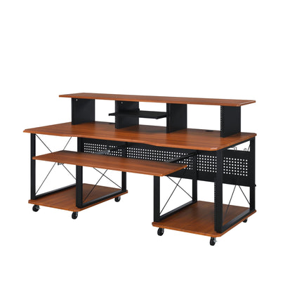 Music Desk with Multiple Storage and Cable Management