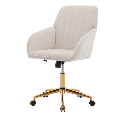 Ergonomic Swivel Office Chair with Memory Foam Seat - Multiple Colors