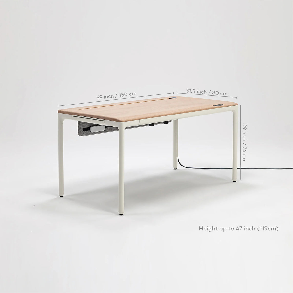 Transform Your Workspace with the Tenon Smart Adjustable Desk - Effortless Style and Functionality