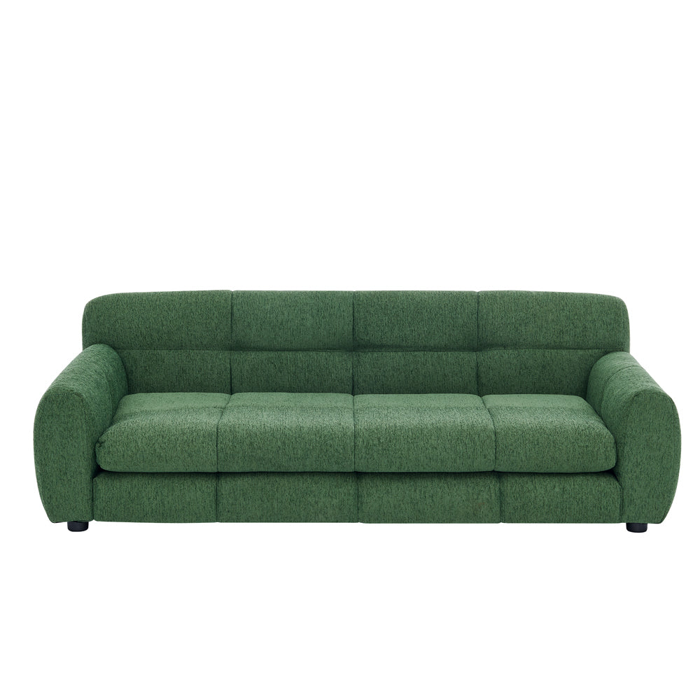 Large Dog Bed with Bolstered Sides – Olive Green
