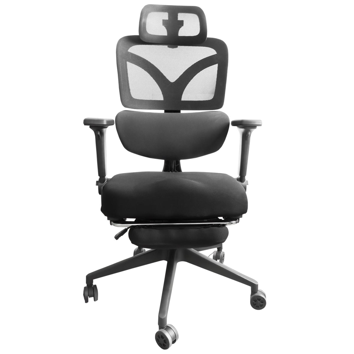 Zero Gravity Mesh Office Chair with 4-Way Lumbar Support – Black