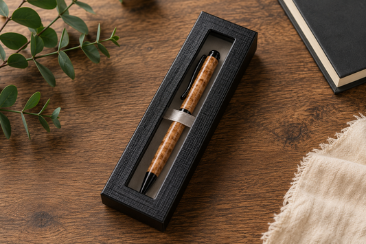 Handcrafted Maple Burl Wood Pen