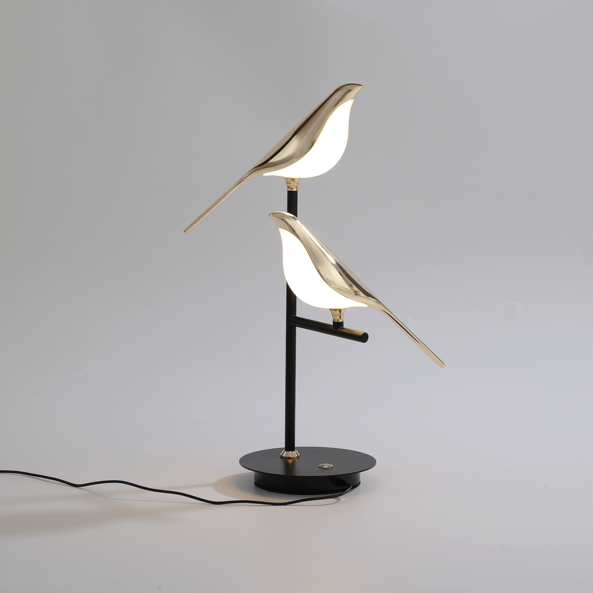Modern Gold Bird LED Table Lamp