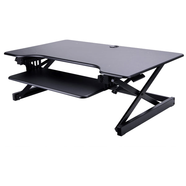 Deluxe Adjustable Desk Riser – Black