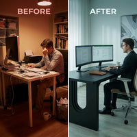 Office Desk — Before & After