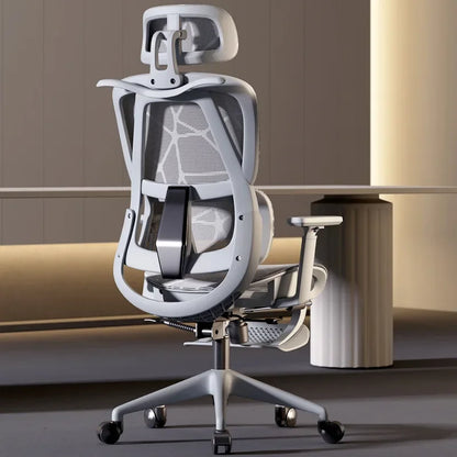 Mesh Office Chair with Lumbar Support & Armrests